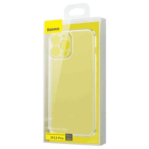Coque Baseus pour iPhone 13 Pro en verre dépoli transparent (ARWS000102)