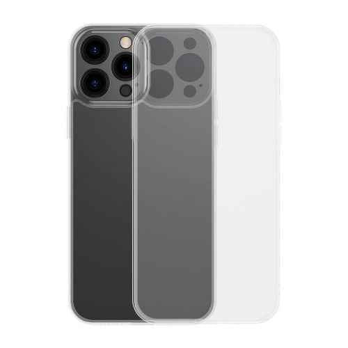 Coque Baseus pour iPhone 13 Pro en verre dépoli transparent (ARWS000102)