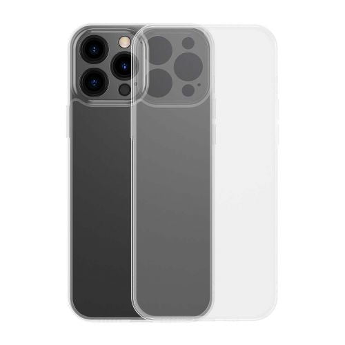 Coque Baseus pour iPhone 13 Pro en verre dépoli transparent (ARWS000102)