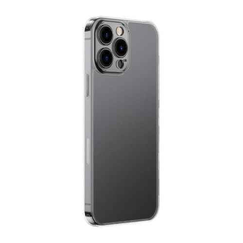 Coque Baseus pour iPhone 13 Pro en verre dépoli transparent (ARWS000102)