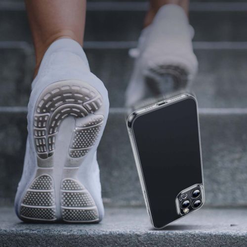 Coque Baseus pour iPhone 13 Pro Max en verre dépoli noir (ARWS000501)