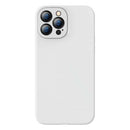 Coque Baseus pour iPhone 13 Pro, protection en gel de silice liquide, blanche (ARYT000402)