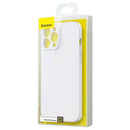 Coque Baseus pour iPhone 13 Pro Max en gel de silice liquide blanc (ARYT000502)