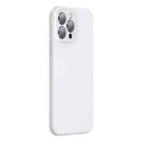 Coque Baseus pour iPhone 13 Pro Max en gel de silice liquide blanc (ARYT000502)
