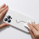 Coque Baseus pour iPhone 13 Pro Max en gel de silice liquide blanc (ARYT000502)