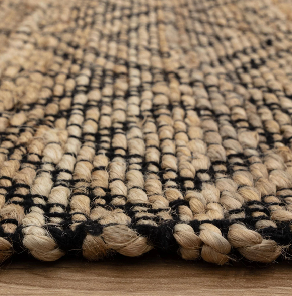 Tapis de salon et chambre en jute SEHRA