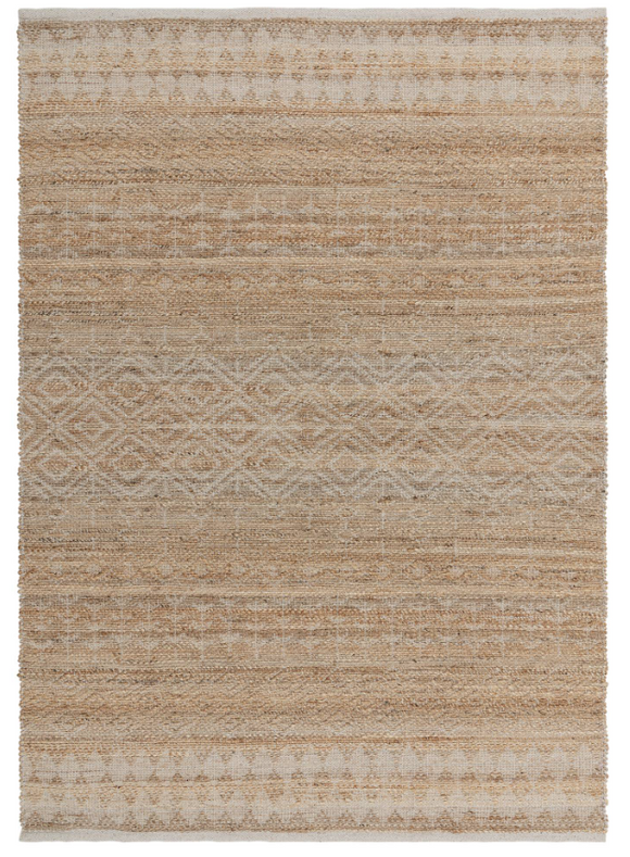 Tapis de salon et chambre en jute SEHRA