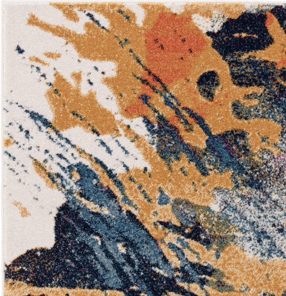 Tapis tissé plat moderne AURAL