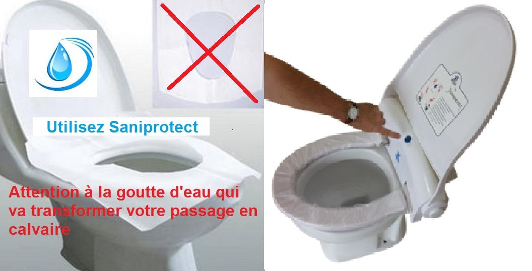 Abattant WC auto protection Master avec le consommable clicktofournisseur.com