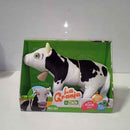 Retour client Ecost LA GRANJA DE ZENON Ferme Zenon - Vache musicale Lola, peluche DX 20 cm Noir Blanc