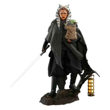 Figurine Hot Toys DX21 - Star Wars : The Mandalorian - Ahsoka Tano & Grogu