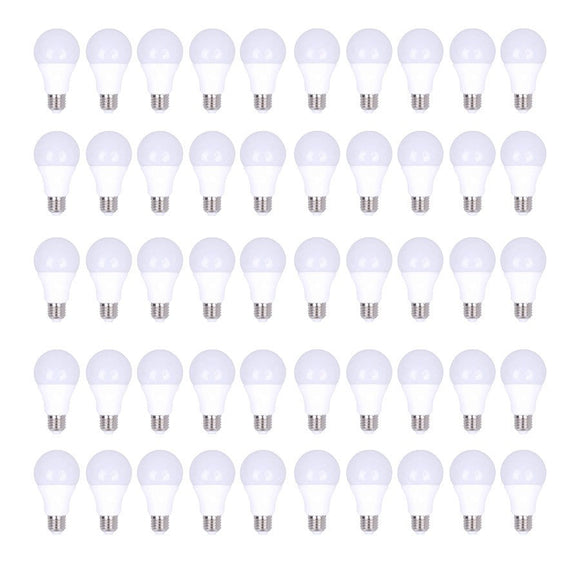 Ampoules led e27 12w 4500k par lot de 50 haute luminosité - Clicktofournisseur.com