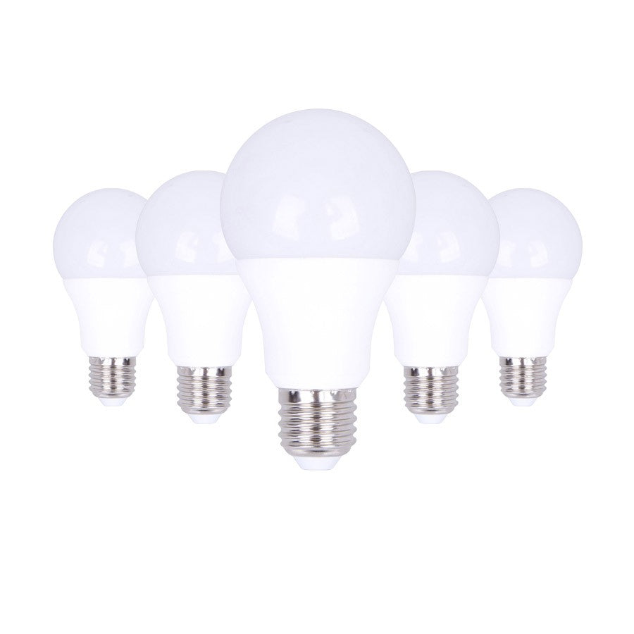 Ampoules led e27 12w 6000k par lot de 5 haute luminosité - Clicktofournisseur.com