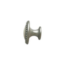 Bouton de meuble CERUSE, Finition zamak blanc argenté