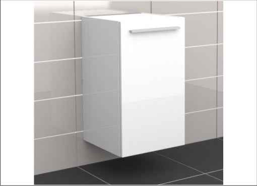 Armoire de douche à 1 porte droite riho bologna en acrylique brillant 40x40 h 968 cm - Clicktofournisseur.com