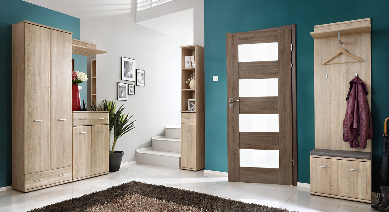 Armoire penderie ARMARIO en chêne sonoma 60x203x32 cm clicktofournisseur.com