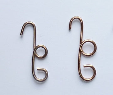 Attache acier zingué 12 mm pour tube de comptage routier par lot de 12 - Clicktofournisseur.com