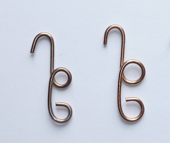 Attache acier zingué 12 mm pour tube de comptage routier par lot de 12 - Clicktofournisseur.com