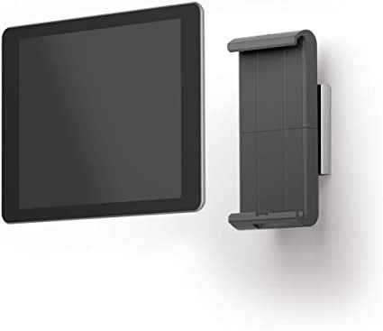 Ecost Customer Return DURABLE Tablet Holder Wall Mount (for Tablets 7-13 Inches Silver/Charcoal (893