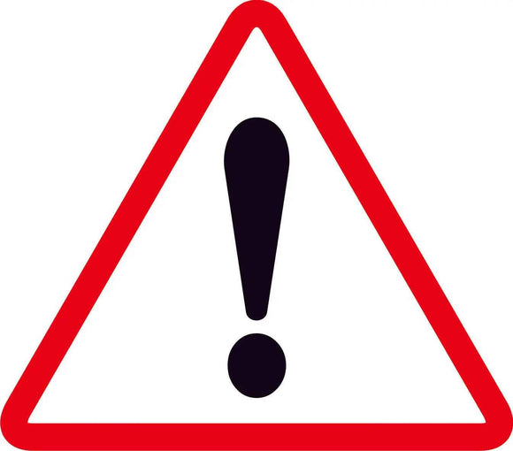 Autocollant - stickers attention - Clicktofournisseur.com