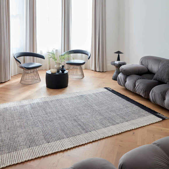 Tapis moderne en laine tissé main ELYSIUM