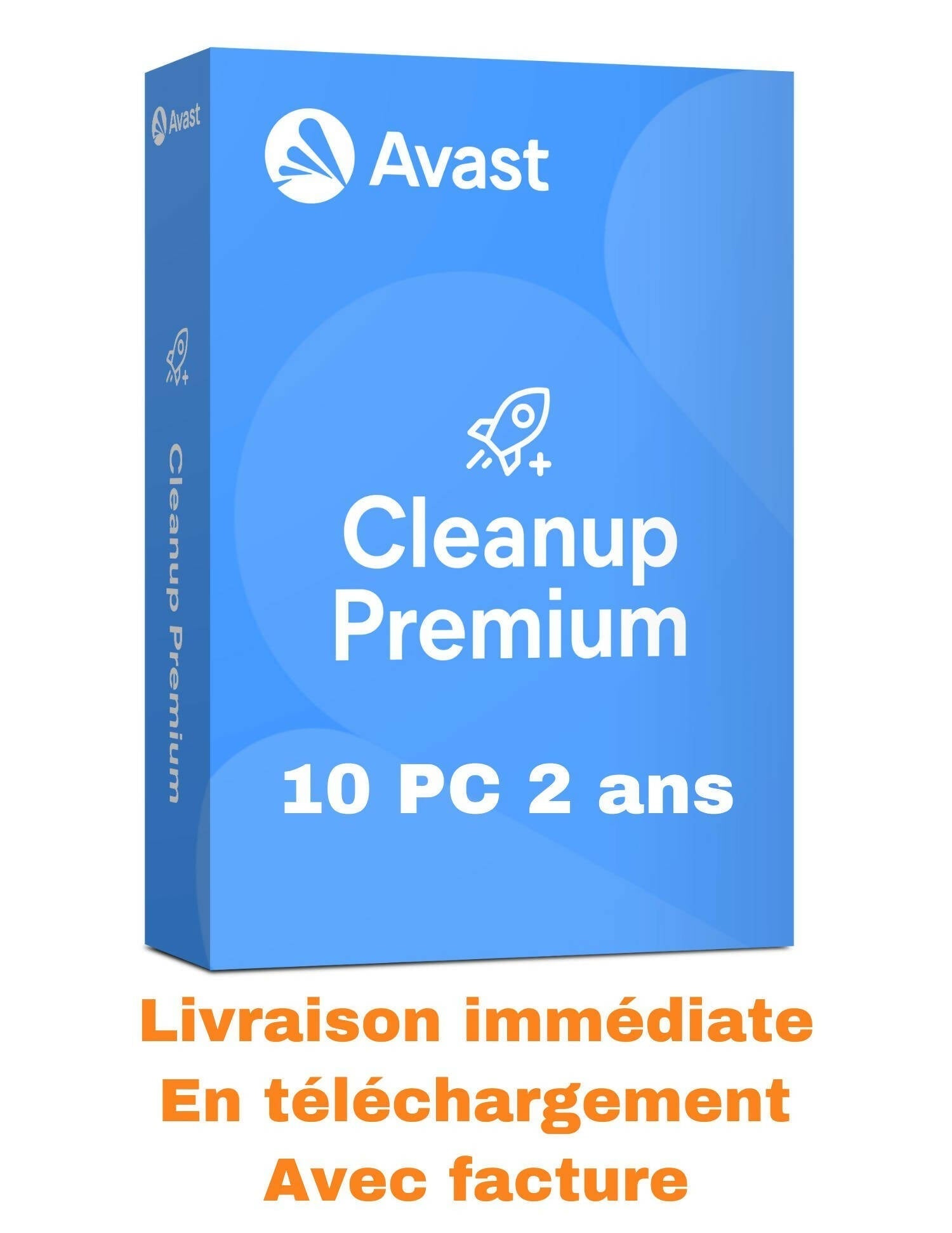 Avast Cleanup Premium 10 Appareils 2 ans clicktofournisseur.com