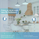 Kit interrupteur sans fil tactile sans neutre requis – ELEGANCE61