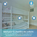 Kit interrupteur sans fil et sans pile - adaptateur douille à vis radio - OXYGEN 41 - E27 Black Series