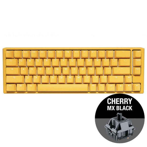 Clavier de jeu USB Ducky One 3 Jaune SF QWERTY US Anglais