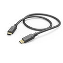 Kabel ładujący USB-C - USB-C 1,5m Czarny-2