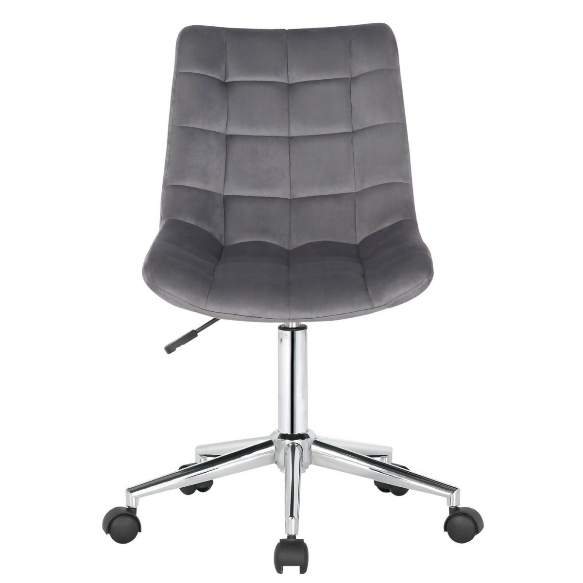 Medford office chair - Gray velvet