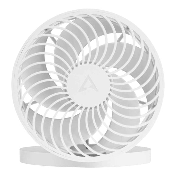 VENTILATOR de BIROU Arctic "Summair Plus", alb, pliabil, 112 mm, 3300 rpm, conectare prin USB Type-C, grila detasabila, acumulator 2800 mAh "AEBRZ00026A" (timbru verde 0.8 lei)