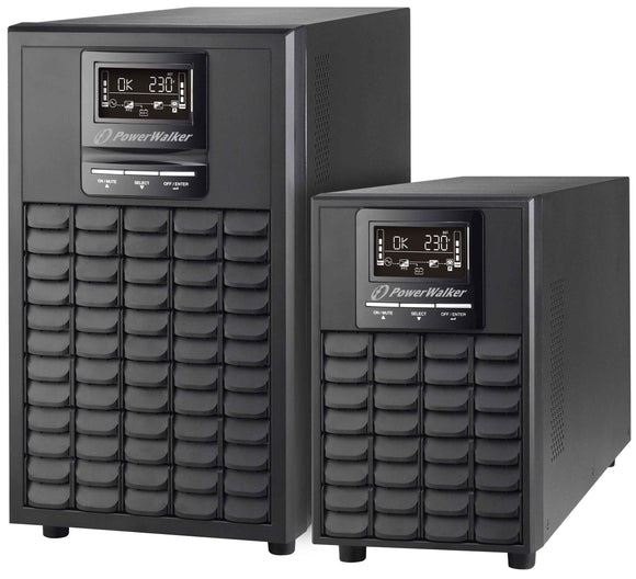 PowerWalker VFI 1000 CG PF1 uninterruptible power supply (UPS) Double-conversion (Online) 1 kVA 1000 W 4 AC outlet(s)