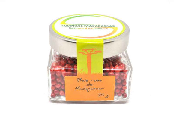 Baie rose de madagascar 25g - Clicktofournisseur.com