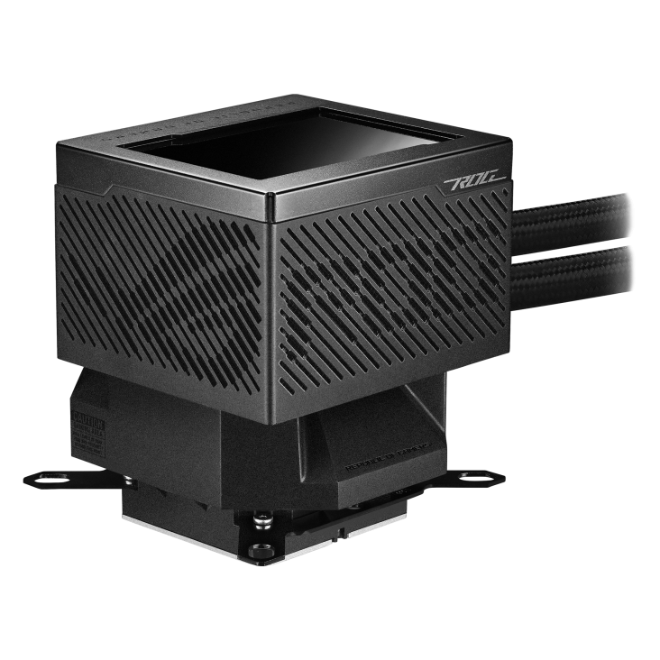 Refroidisseur liquide pour processeur asus rog ryujin iii 360 aio avec écran lcd 35" 3 processeurs noctua ippc 2000 pwm 120 mm compatibilité am5