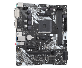 ASROCK Main Board Desktop B450M-HDV R4.0 (SAM4,2xDDR4,1xPCI 3.0x16,1xPCI Ex1,SATA III,1xM.2,1xUlraM.2,USB3.0,GLAN, VGA,DVI,HDMI,) mATX Retail