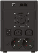 PowerWalker VI 2200 SHL Schuko uninterruptible power supply (UPS) Line-Interactive 2.2 kVA 1200 W 4 AC outlet(s)-2