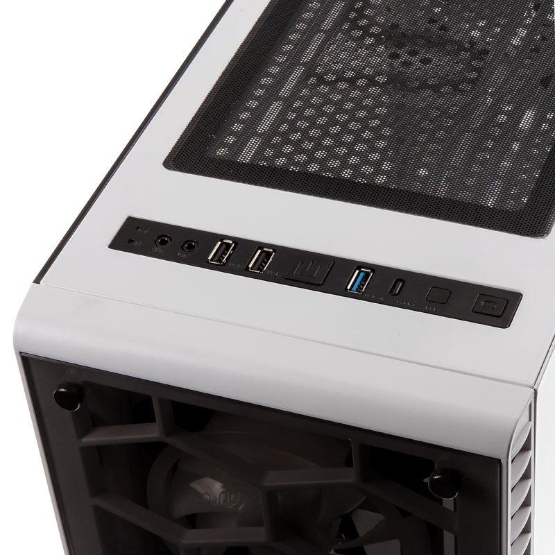 Kolink OBSERVATORY WHITE Midi Tower Black, White