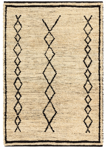Tapis tissé main en jute AGORA
