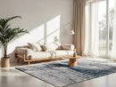 Tapis de salon et chambre tissé plat moderne GRIFF-25