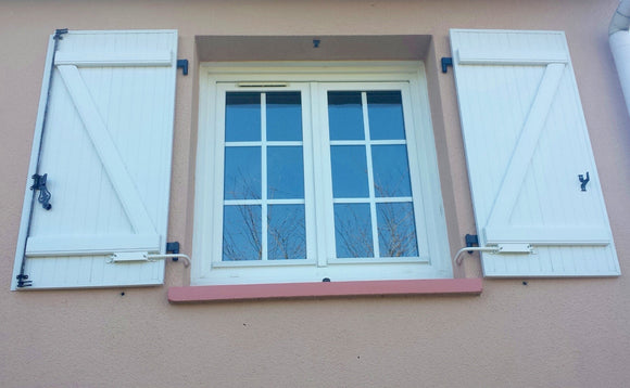 Bloque-volet blanc special pvc - Clicktofournisseur.com