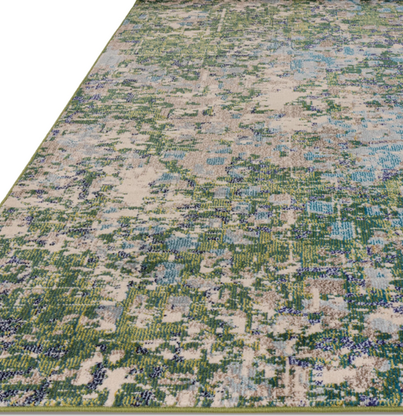 Tapis tissé plat moderne BOSCAGE