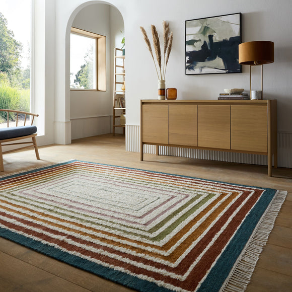 Tapis de salon et chambre pure laine ILLUSION