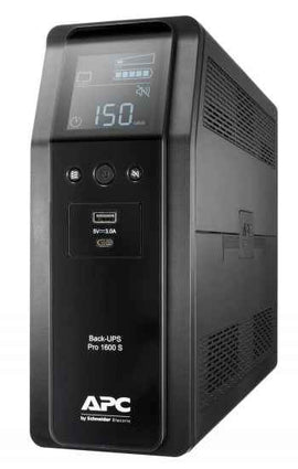 BR1600SI UPS Back ProBR1600VA/960W 6xC13, AVR,LCD, Ładowarka USB A/C Czysta sinusoida przy pracy bateryjnej