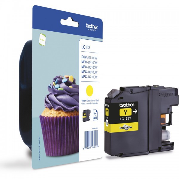 Brother lc123y - Clicktofournisseur.com