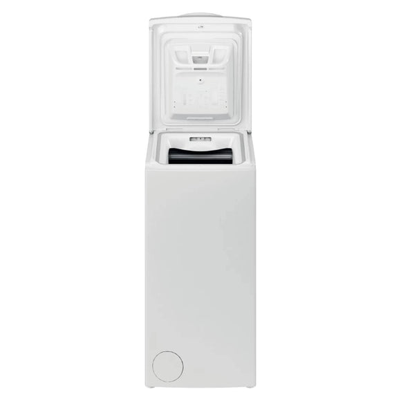 INDESIT | Washing machine | BTW L60400 EE/N | Energy efficiency class C | Top loading | Washing capacity 6 kg | 951 RPM | Depth 60 cm | Width 40 cm | White