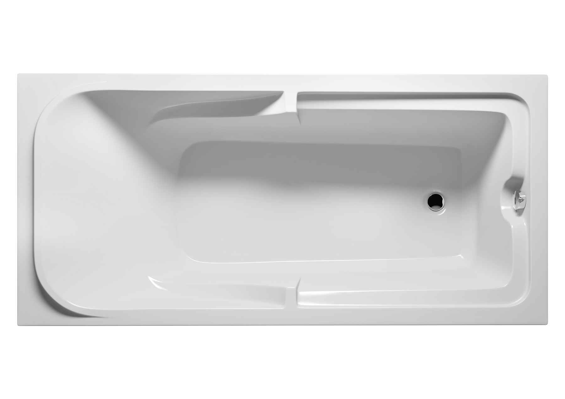 Baignoire acrylique riho future xl calgary 190x90 cm - Clicktofournisseur.com