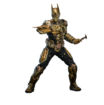 Figurine Hot Toys VGM64 - Batman: Arkham Knight - Batman Beyond Black & Gold Version