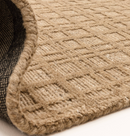 Tapis tissé main en jute HATCHY-13