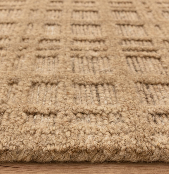 Tapis tissé main en jute HATCHY